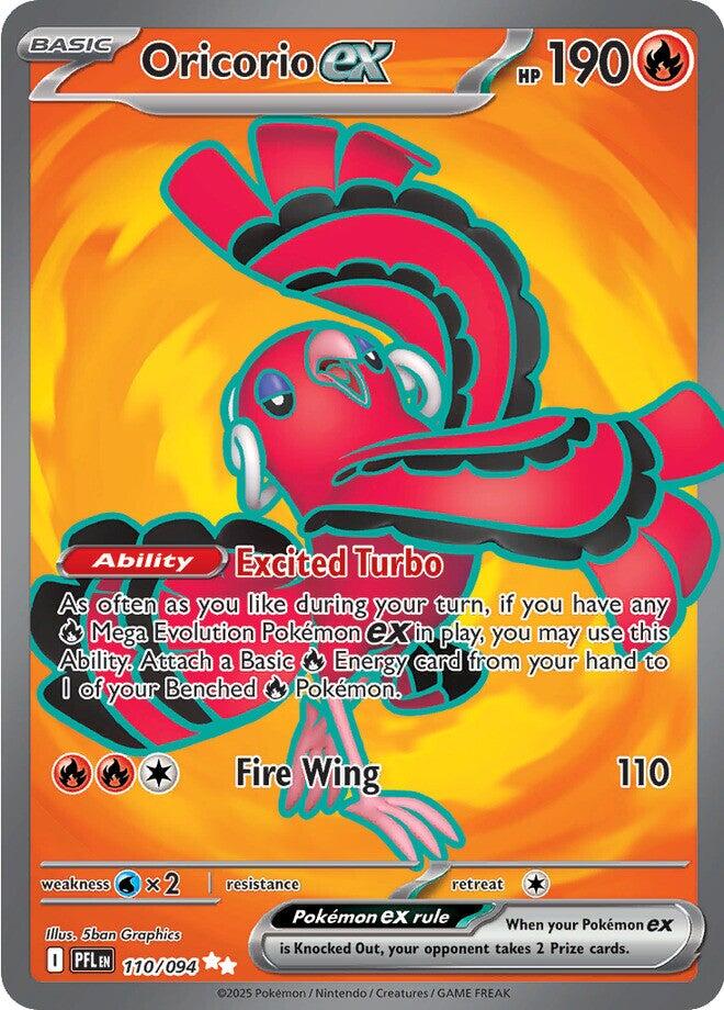 Pokemon: Oricorio ex - 110/094 card image