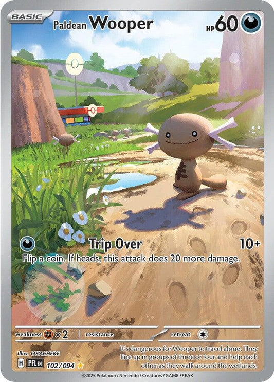 Pokemon: Paldean Wooper card image