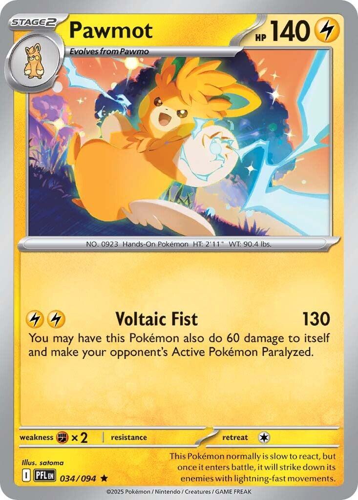 Pokemon: Pawmot card image