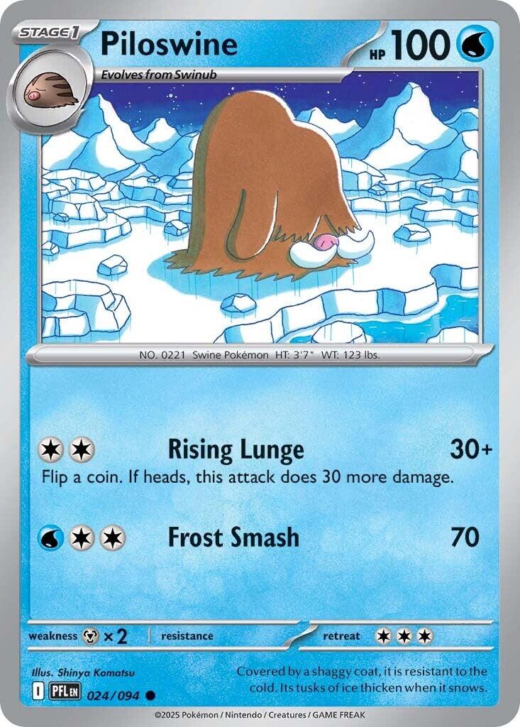 Pokemon: Piloswine card image