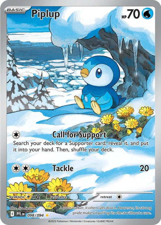 Pokemon: Piplup - 098/094 card image