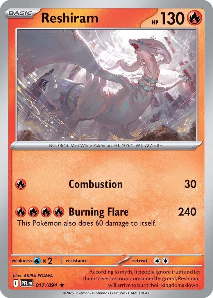 Pokemon: Reshiram card image