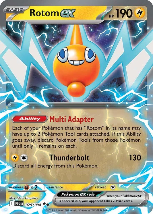 Pokemon: Rotom ex - 029/094 card image