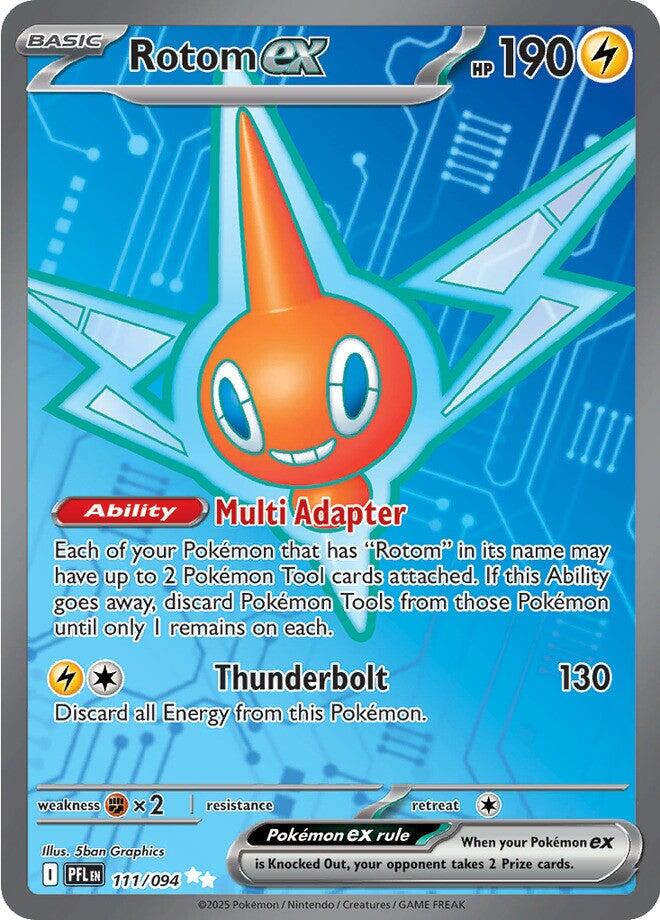 Pokemon: Rotom ex - 111/094 card image