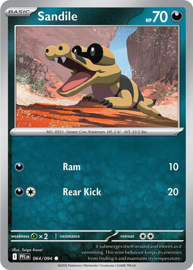 Pokemon: Sandile card image