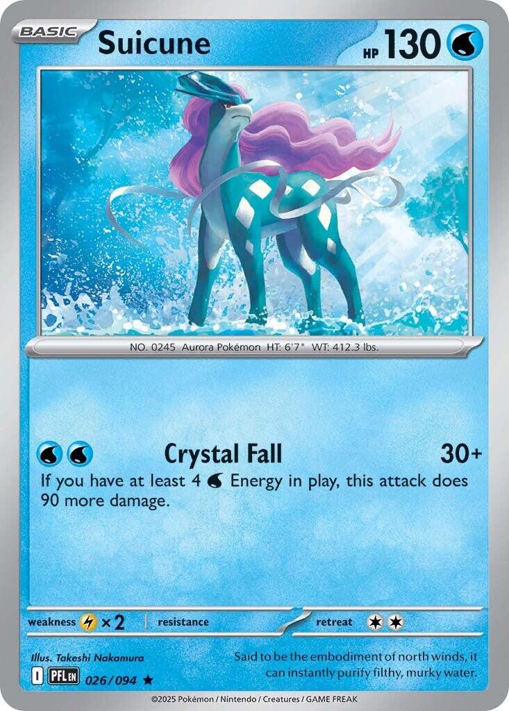 Pokemon: Suicune card image