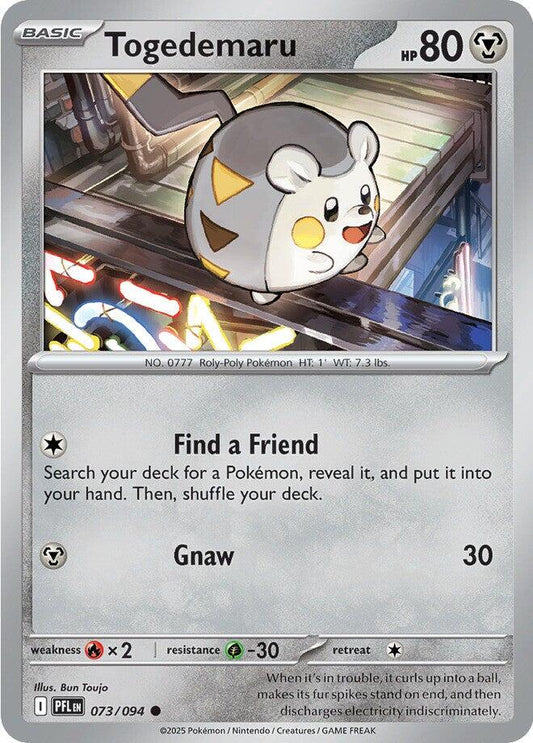 Pokemon: Togedemaru - 073/094 card image