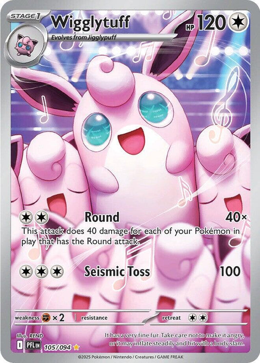 Pokemon: Wigglytuff - 105/094 card image