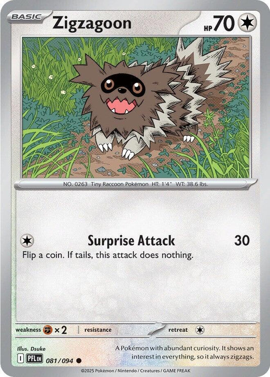 Pokemon: Zigzagoon card image