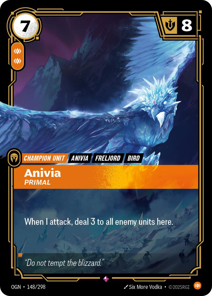 Riftbound: League of Legends Trading Card Game: Anivia - Primal card image