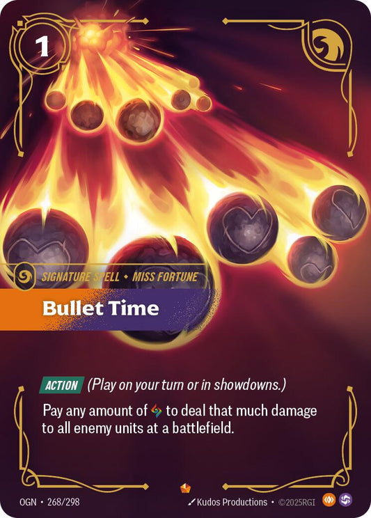 Riftbound: League of Legends Trading Card Game: Bullet Time card image