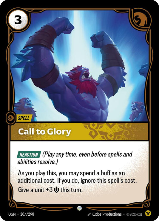 Riftbound: League of Legends Trading Card Game: Call to Glory card image