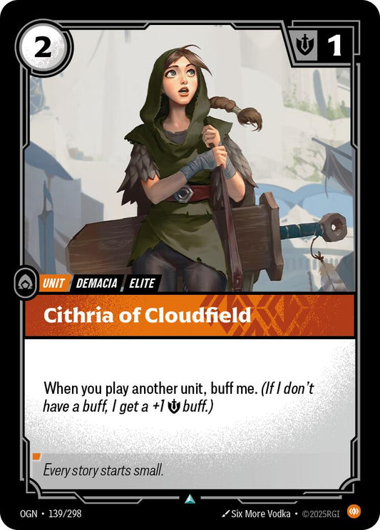 Riftbound: League of Legends Trading Card Game: Cithria of Cloudfield card image