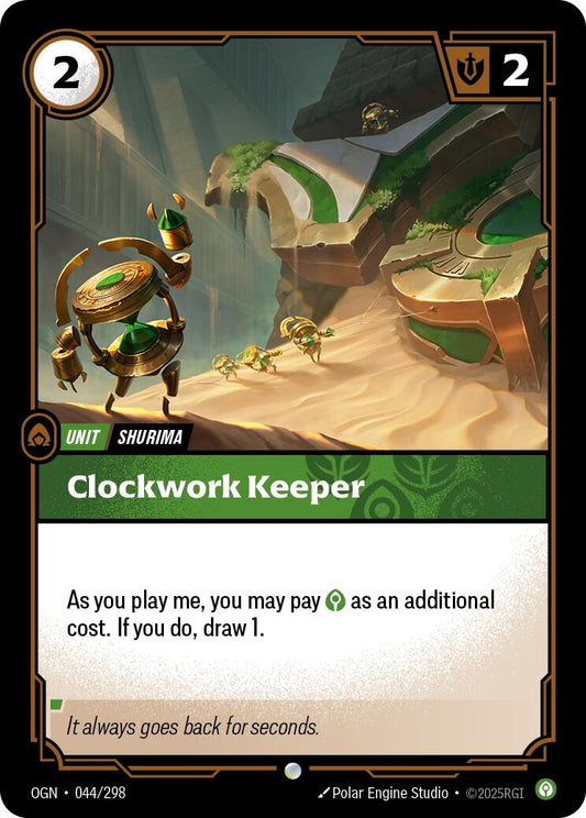 Riftbound: League of Legends Trading Card Game: Clockwork Keeper card image