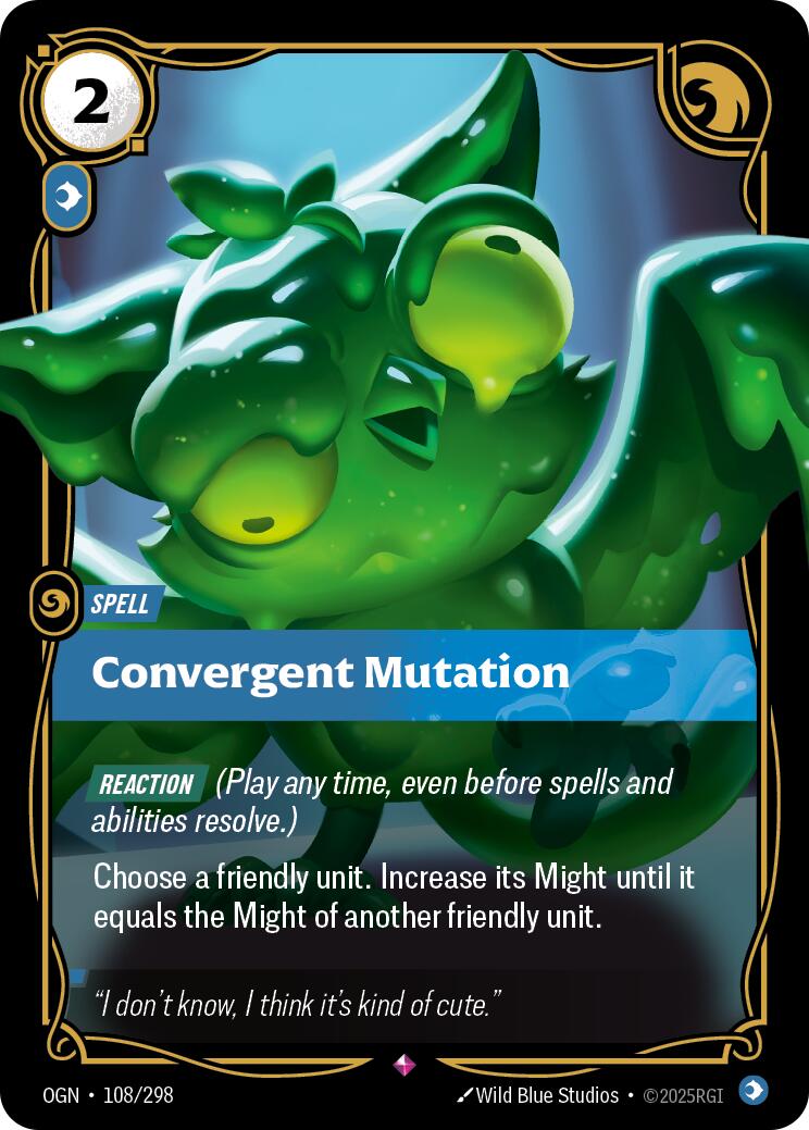 Riftbound: League of Legends Trading Card Game: Convergent Mutation card image