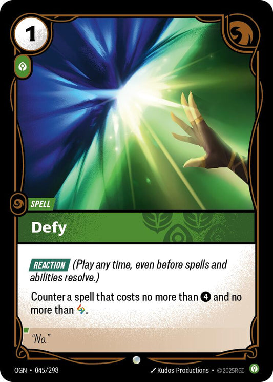 Riftbound: League of Legends Trading Card Game: Defy card image