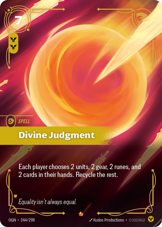 Riftbound: League of Legends Trading Card Game: Divine Judgment card image