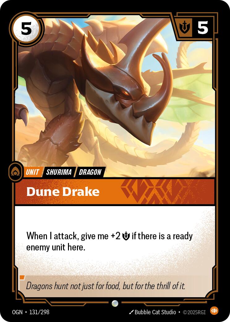 Riftbound: League of Legends Trading Card Game - Dune Drake - 131/298 ...