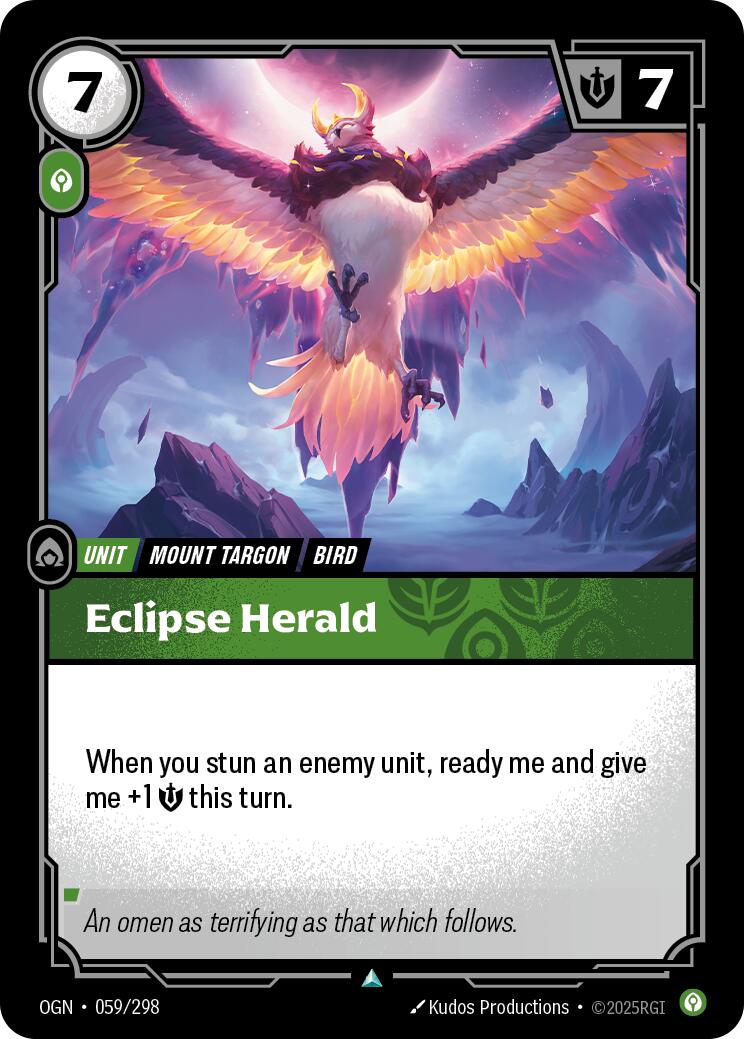 Riftbound: League of Legends Trading Card Game: Eclipse Herald card image