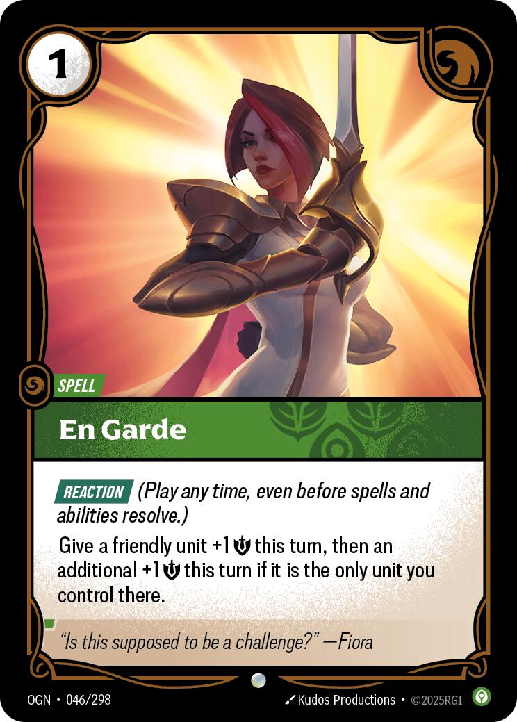Riftbound: League of Legends Trading Card Game: En Garde card image