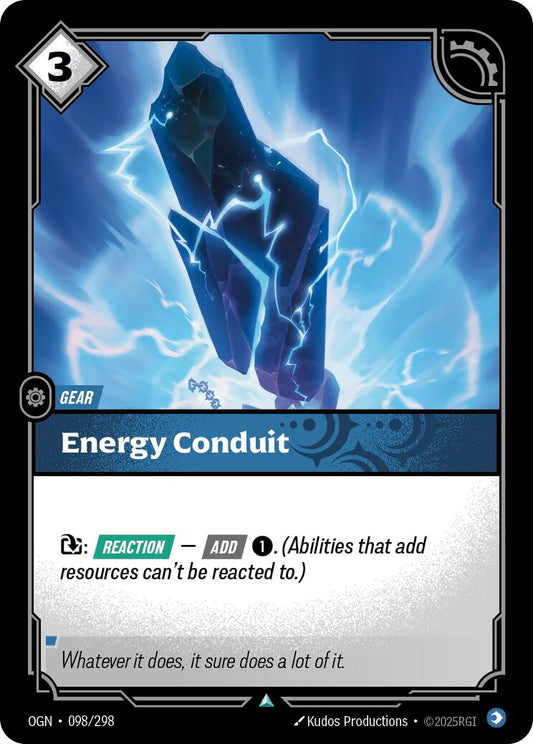 Riftbound: League of Legends Trading Card Game: Energy Conduit card image