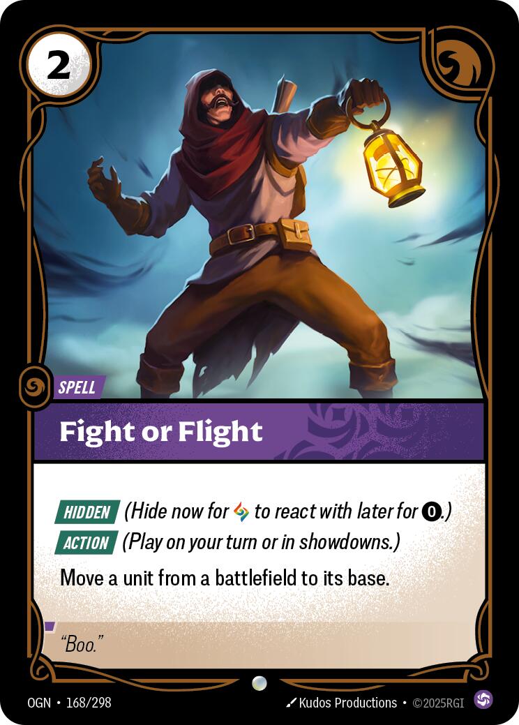 Riftbound: League of Legends Trading Card Game: Fight or Flight card image
