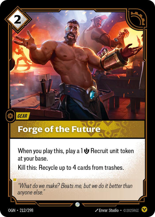 Riftbound: League of Legends Trading Card Game: Forge of the Future card image