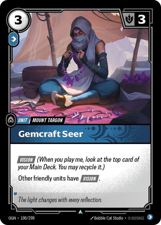 Riftbound: League of Legends Trading Card Game: Gemcraft Seer card image