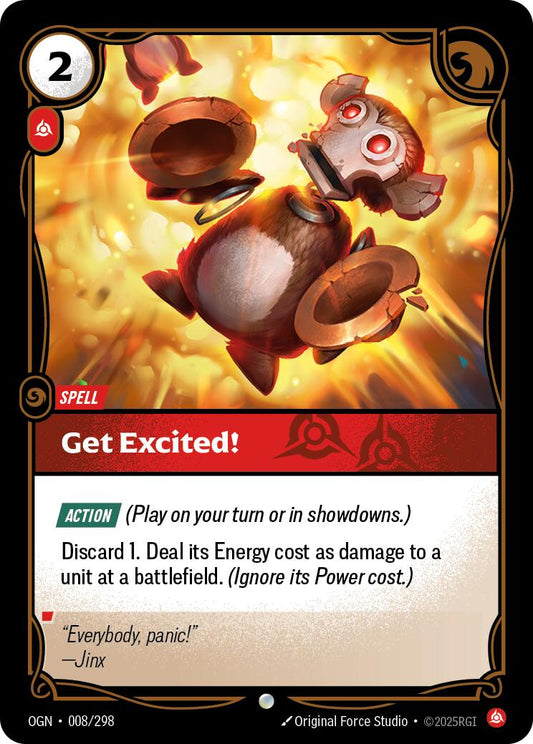 Riftbound: League of Legends Trading Card Game: Get Excited! card image