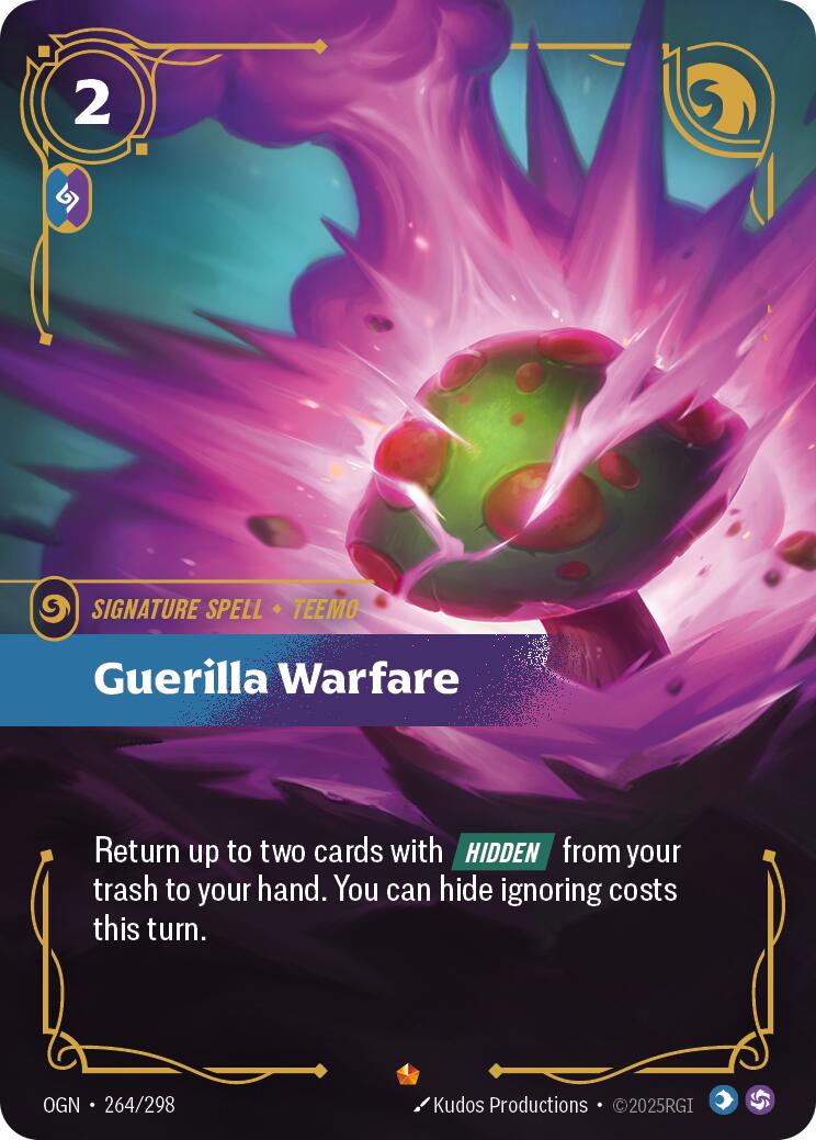 Riftbound: League of Legends Trading Card Game: Guerilla Warfare card image