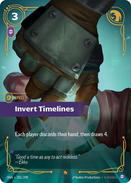 Riftbound: League of Legends Trading Card Game: Invert Timeline card image