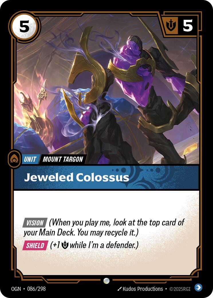 Riftbound: League of Legends Trading Card Game: Jeweled Colossus card image