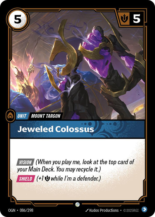 Riftbound: League of Legends Trading Card Game: Jeweled Colossus card image