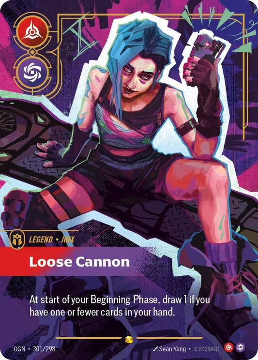 Riftbound: League of Legends Trading Card Game: Jinx - Loose Cannon (Showcase) card image