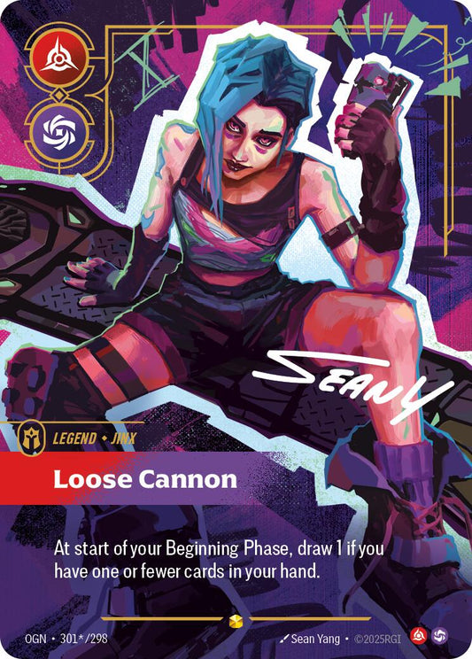 Riftbound: League of Legends Trading Card Game: Jinx - Loose Cannon (Signature) card image