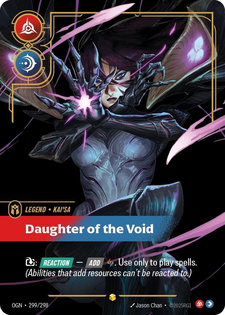 Riftbound: League of Legends Trading Card Game: Kai'Sa - Daughter of the Void (Showcase) card image