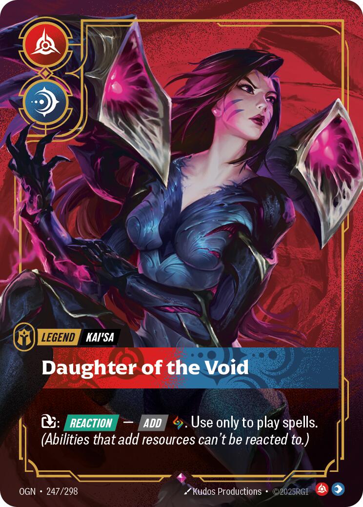 Riftbound: League of Legends Trading Card Game: Kai'Sa - Daughter of the Void card image