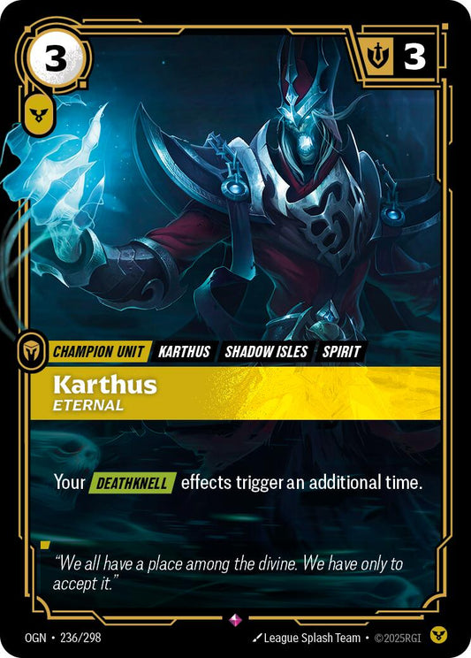 Riftbound: League of Legends Trading Card Game: Karthus - Eternal card image
