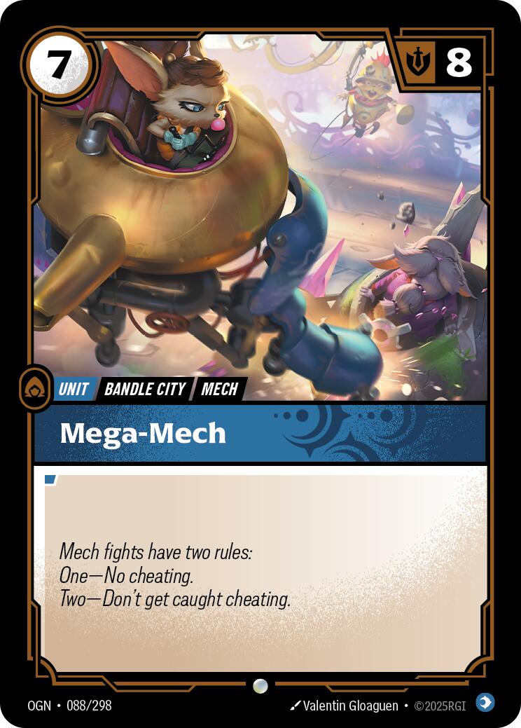 Riftbound: League of Legends Trading Card Game: Mega-Mech card image