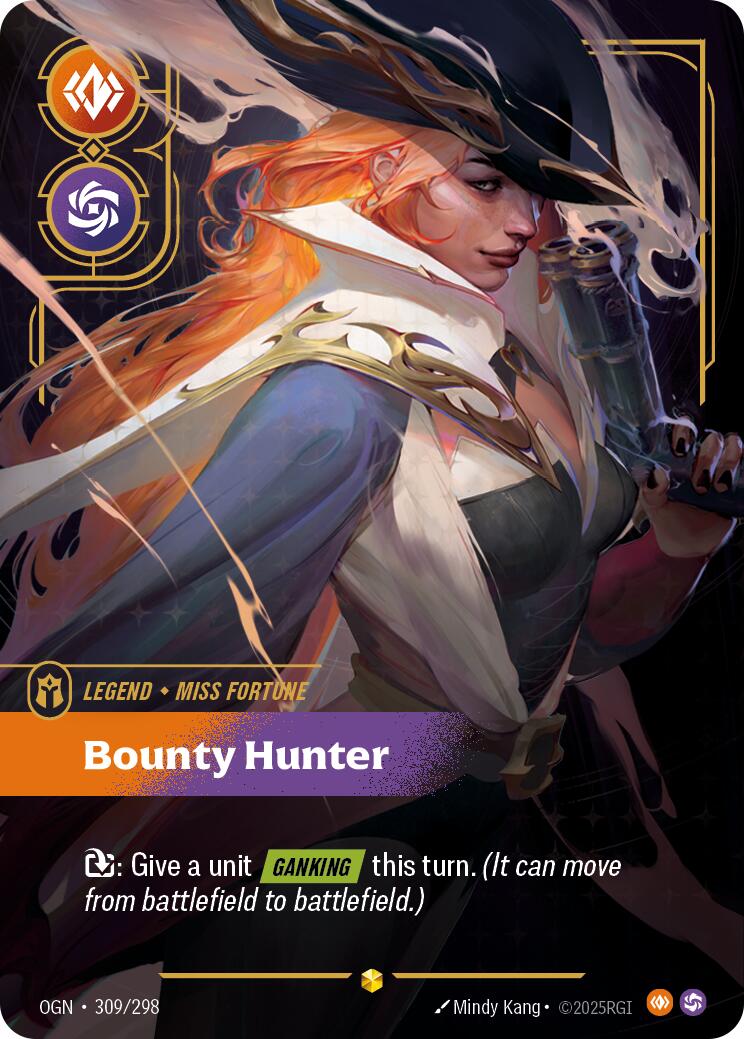 Riftbound: League of Legends Trading Card Game: Miss Fortune - Bounty Hunter (Showcase) card image