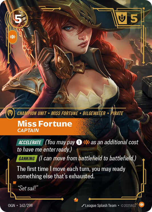 Riftbound: League of Legends Trading Card Game: Miss Fortune - Captain card image