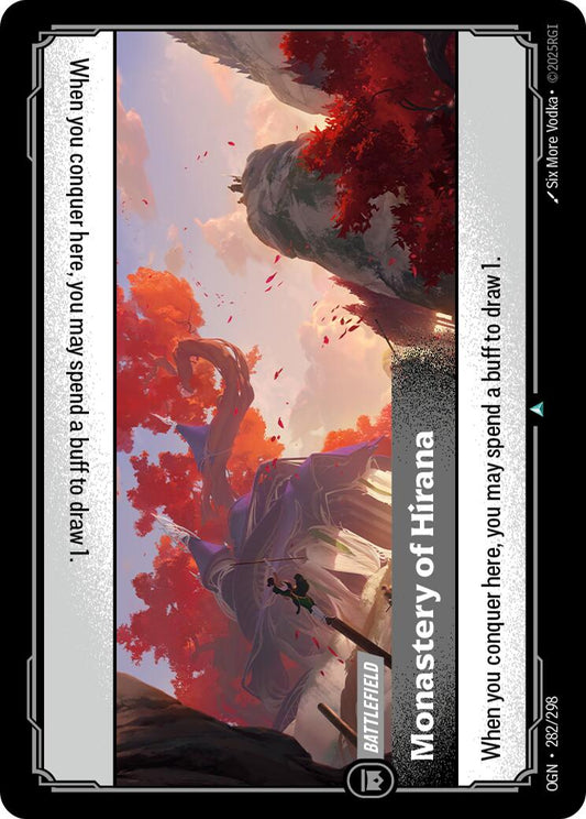 Riftbound: League of Legends Trading Card Game: Monastery of Hirana card image