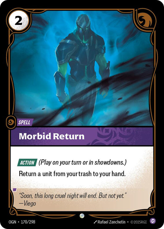 Riftbound: League of Legends Trading Card Game: Morbid Return card image