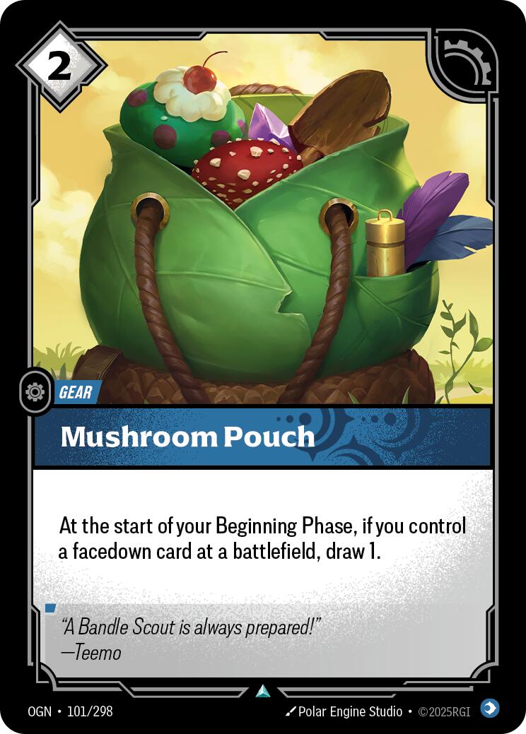Riftbound: League of Legends Trading Card Game: Mushroom Pouch card image