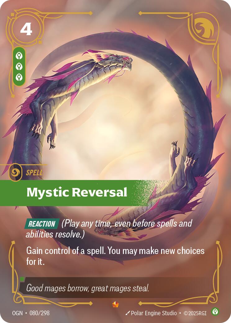 Riftbound: League of Legends Trading Card Game: Mystic Reversal card image