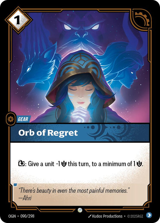 Riftbound: League of Legends Trading Card Game: Orb of Regret card image