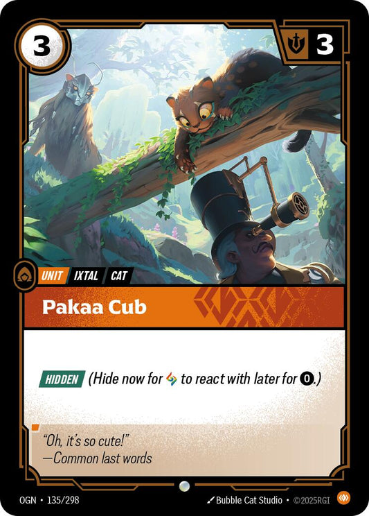 Riftbound: League of Legends Trading Card Game: Pakaa Cub card image