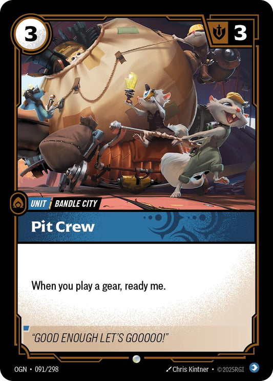Riftbound: League of Legends Trading Card Game: Pit Crew card image