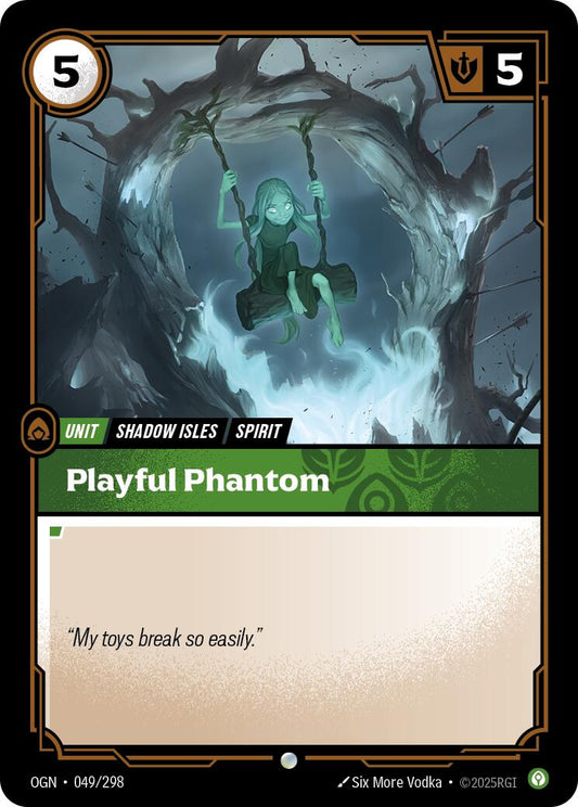Riftbound: League of Legends Trading Card Game: Playful Phantom card image