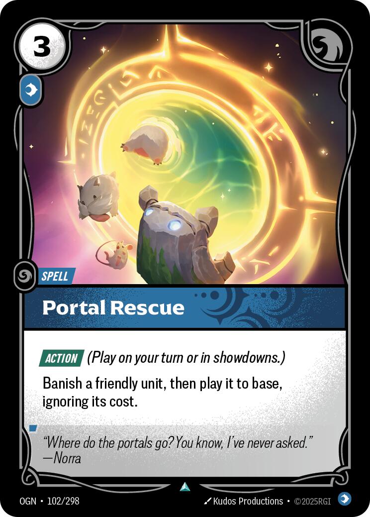 Riftbound: League of Legends Trading Card Game: Portal Rescue card image